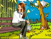 Dress up and Color Gal