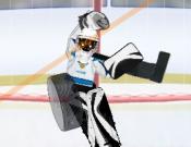Ragdoll Hockey Goalie