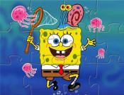 SpongeBob Jellyfishing Puzzle