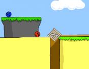Red and Blue Ball