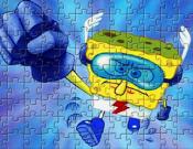 Super Hero SpongeBob Puzzle