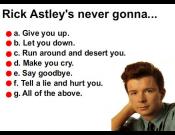 Rick Astley -tietokilpailu