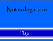 No logic