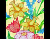 Jigsaw Puzzle with Flowers