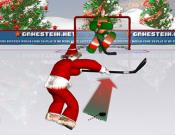 Santa Hockey Game