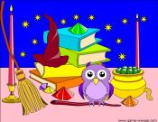 School of Wizardry: Magic Kit Coloring